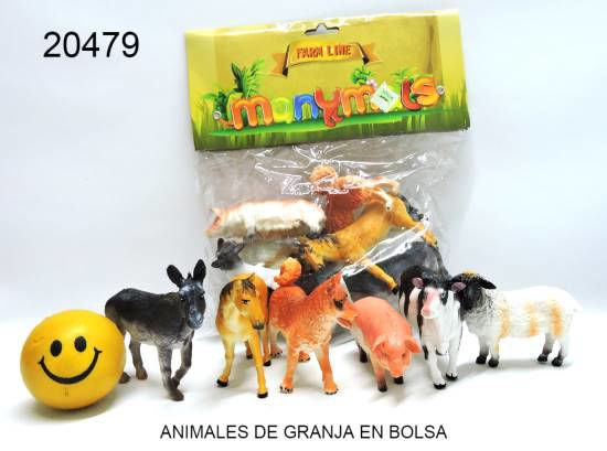 Imagen de ANIMALES DE GRANJA EN BOLSA 2.26